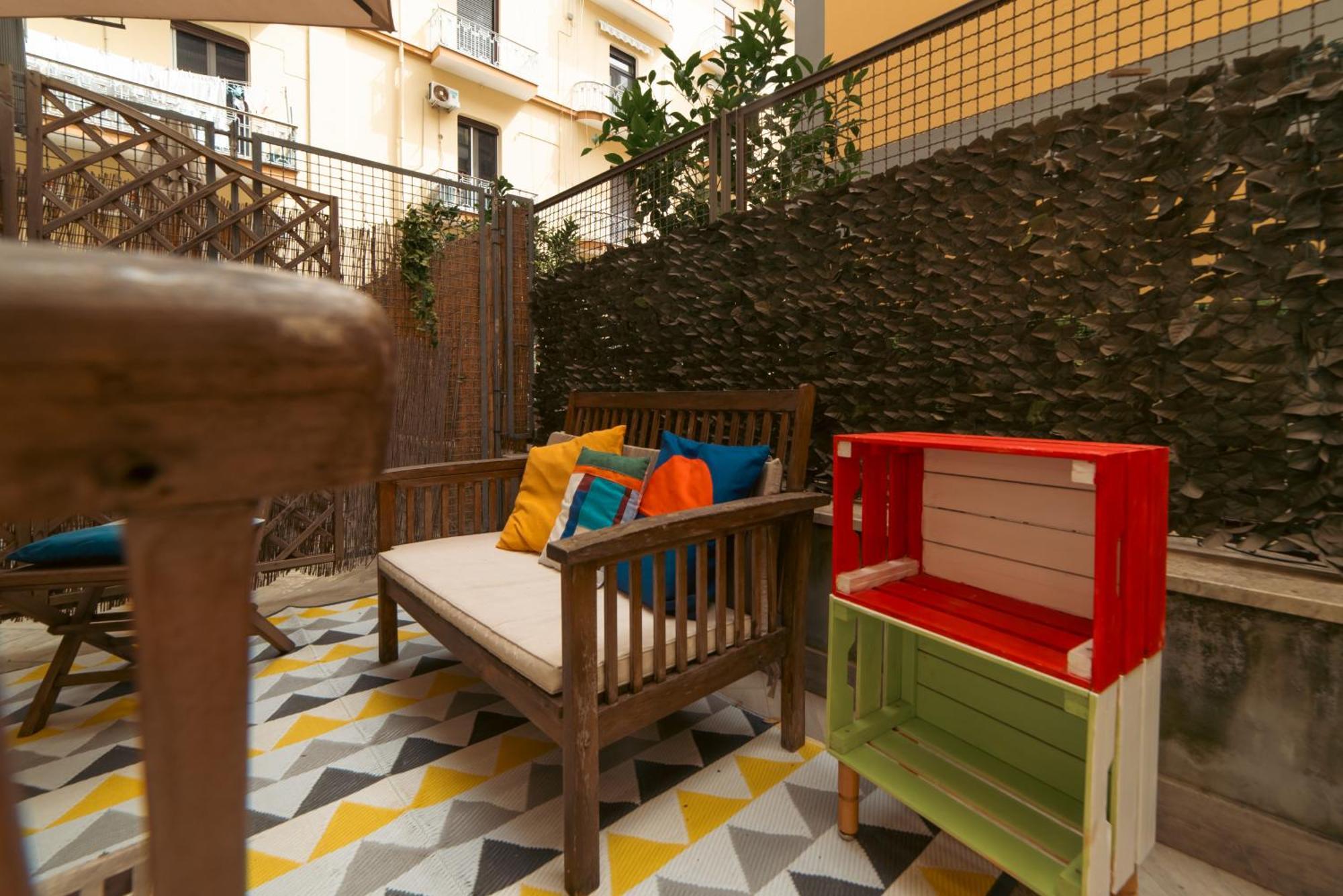 Portarotese Apartment With Terrace サレルノ エクステリア 写真