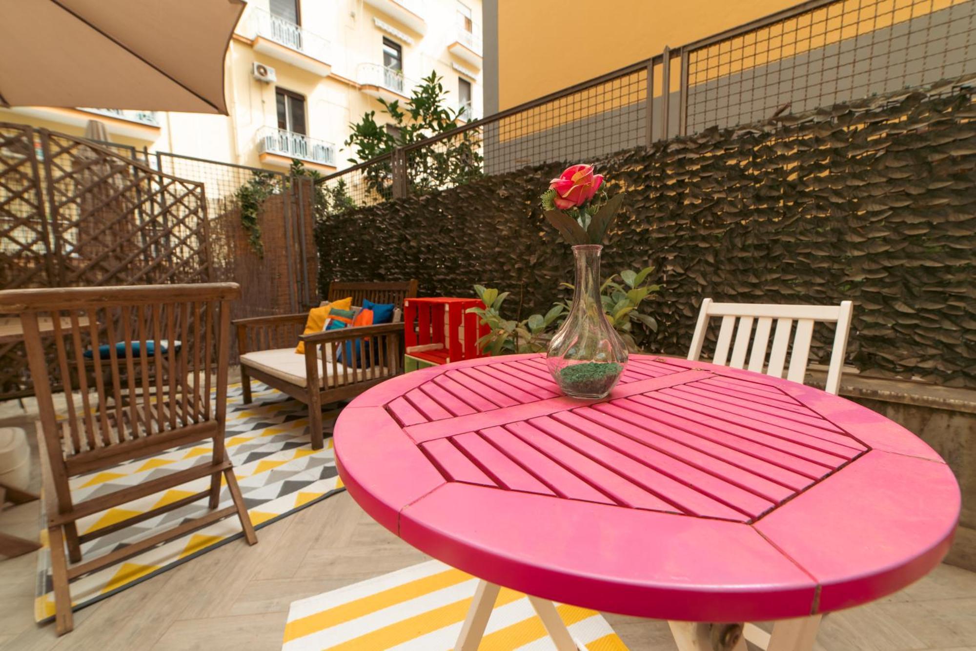 Portarotese Apartment With Terrace サレルノ エクステリア 写真