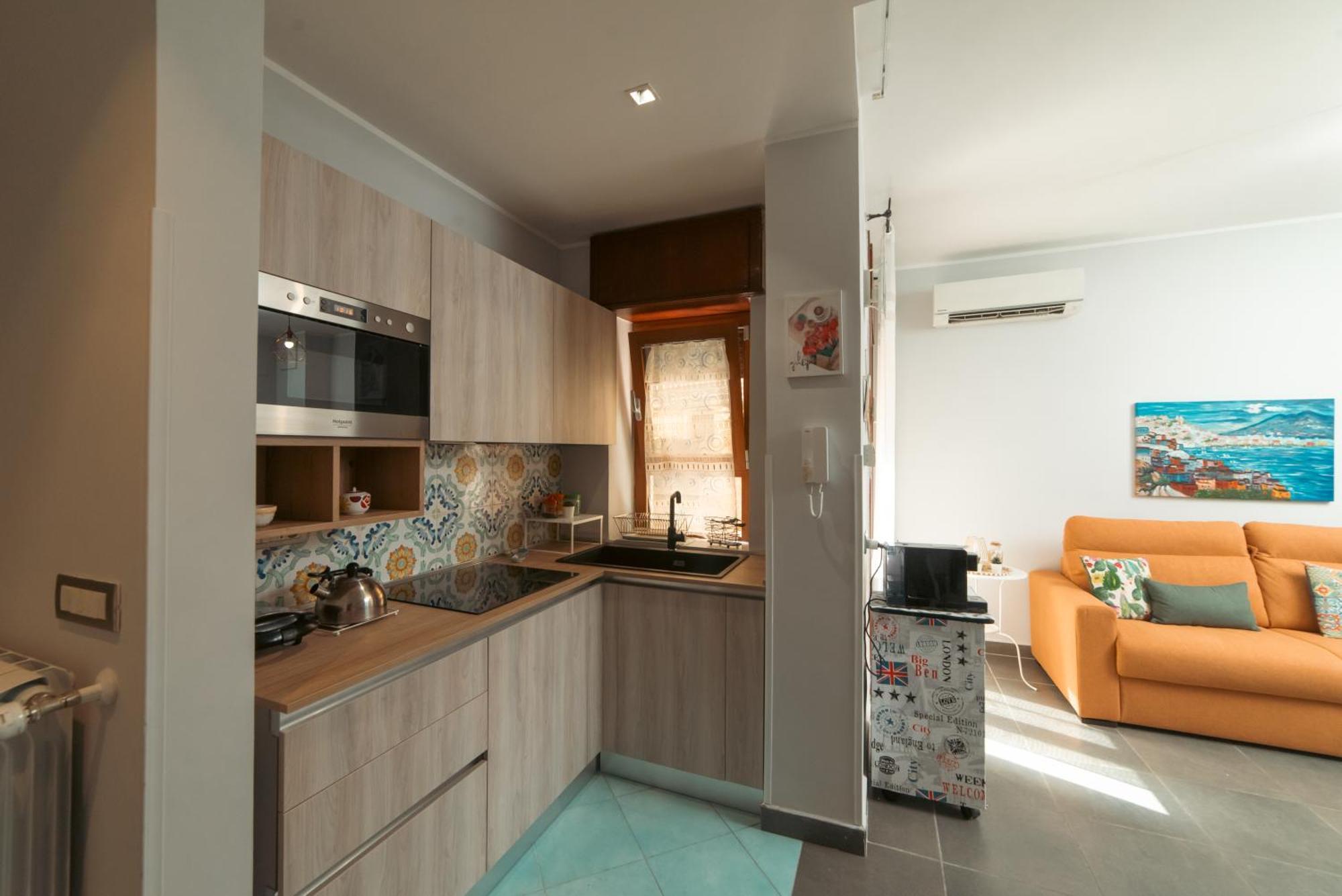 Portarotese Apartment With Terrace サレルノ エクステリア 写真