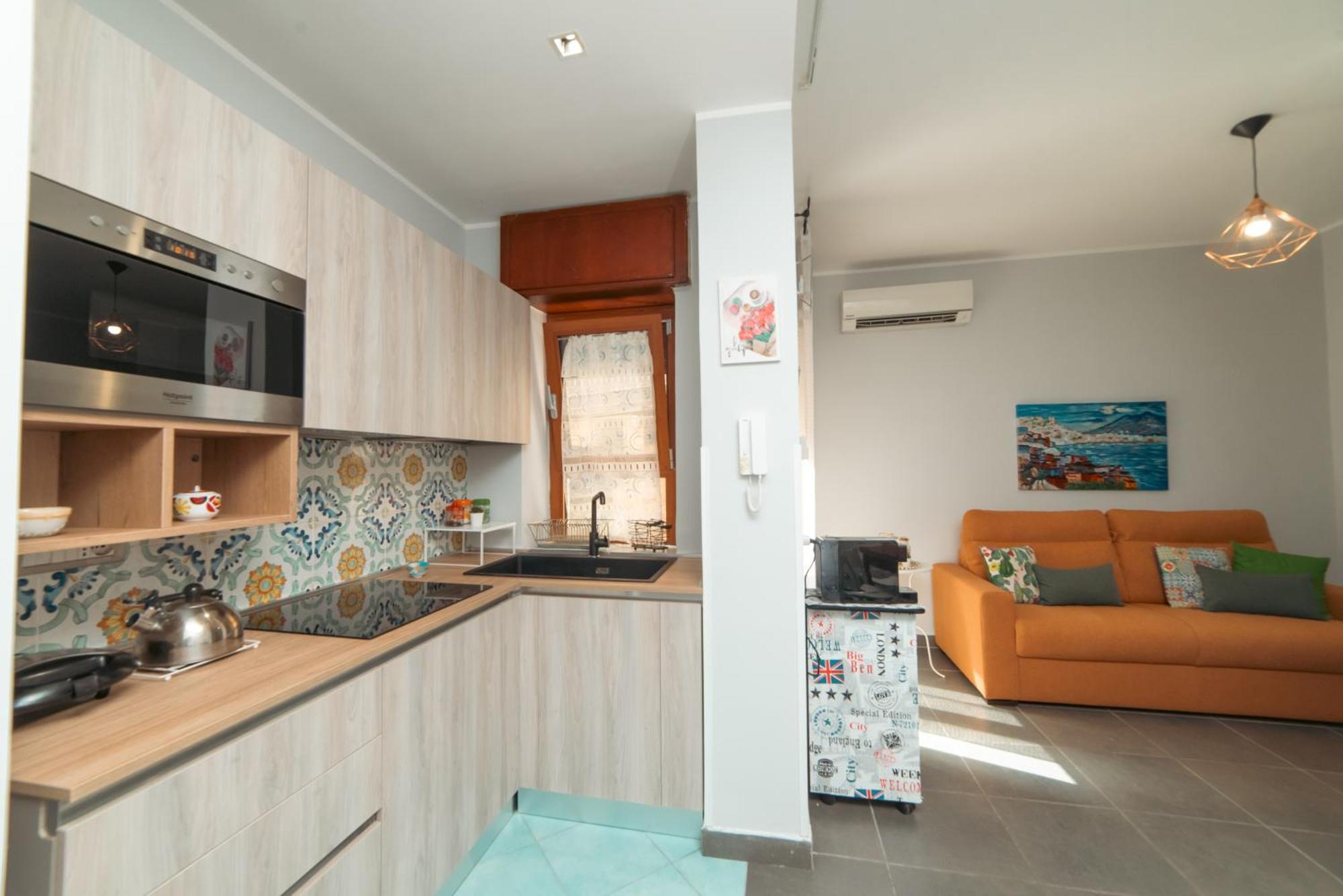 Portarotese Apartment With Terrace サレルノ エクステリア 写真